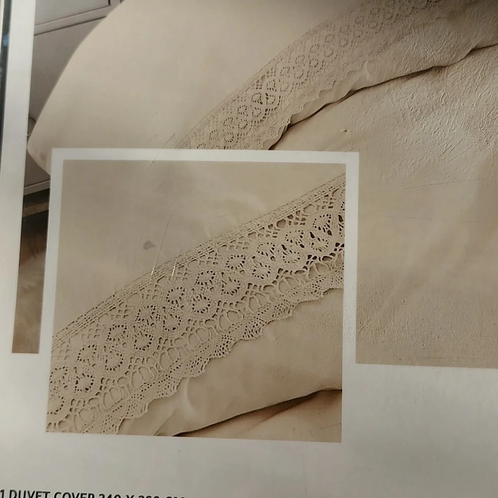 King Lace Duvet
